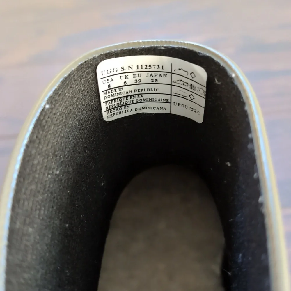 UGG Size 8 Olive Green Rain Boot - Picture 7 of 11